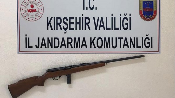 Kırşehir'de Suikast Silahı Ele Geçirildi