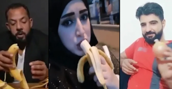 Türklerle Alay Etmek İçin 'Muz Yiyen' Suriyeliler Sınır Dışı Edilecek