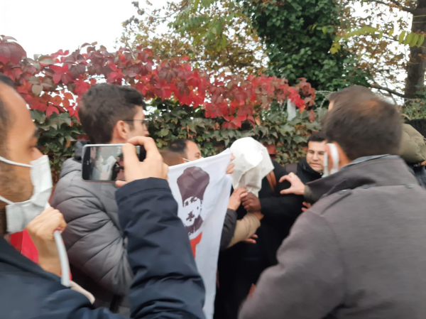 Perinçek'in TGB'sinin Başına Çuval Geçirdiği Kişi Sivil Çıktı
