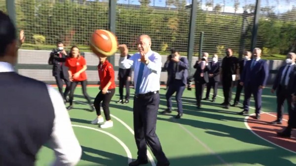 Erdoğan'ın Basketbol Aşkına Dair Videolar Devam Ediyor