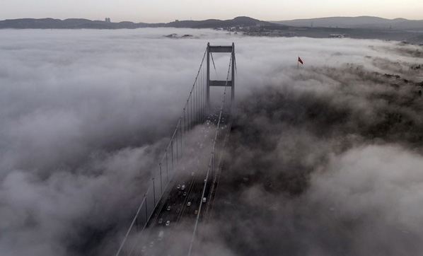 'İstanbul'daki Sis Değil Duman Kirliliği'