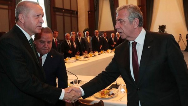 Erdoğan, Mansur Yavaş'a Başsağlığı Diledi