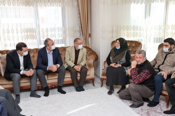 Erdoğan, Başak Cengiz'in Ailesine Başsağlığı Diledi