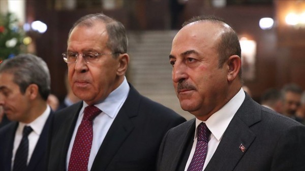Çavuşoğlu, Lavrov ile Görüştü