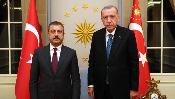 Erdoğan, Merkez Bankası Başkanı İle Görüştü