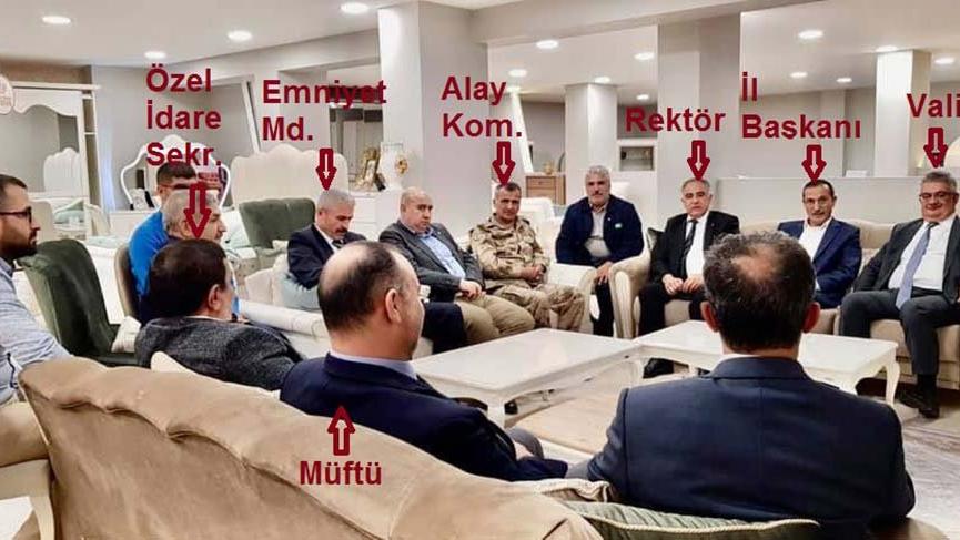 Adıyaman AKP İl Başkanına Devletin Yetkililerinden Ziyaret