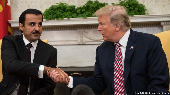 Trump Katar Emiri ile Telefonda Görüştü
