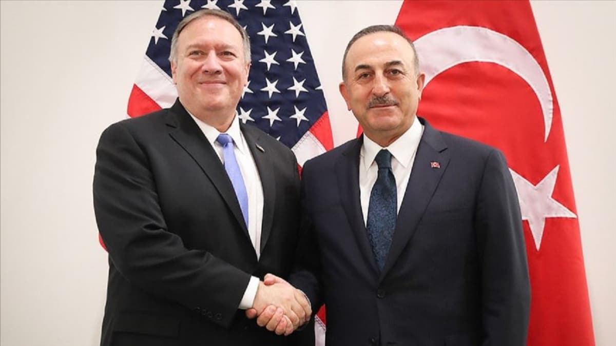 Çavuşoğlu ABD'li mevkidaşı Pompeo'yla Görüşmesinde Biden'in Ortaya Çıkan Sözlerine Tepki Gösterdi