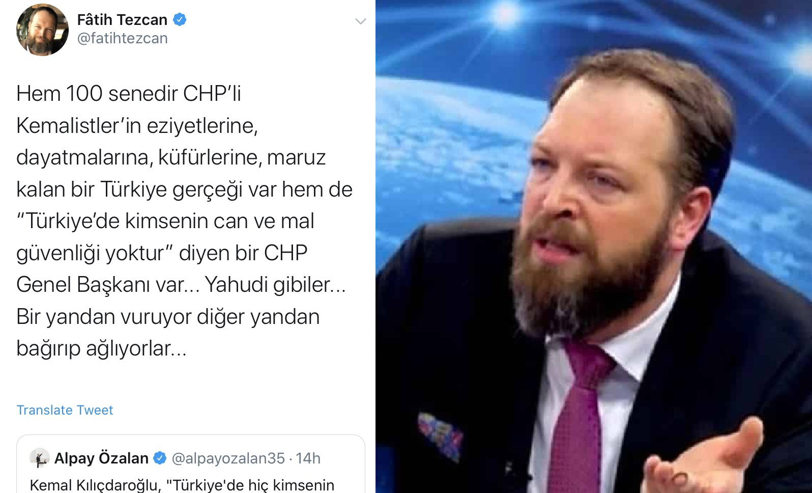 Antisemitik Paylaşımlara Sert Tepki