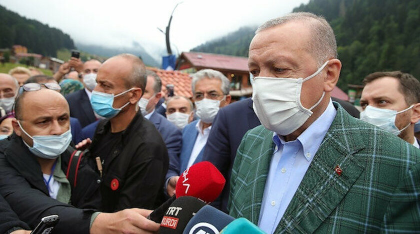 Partili Cumhurbaşkanı Erdoğan'dan Ayder Açıklaması