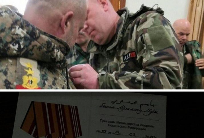 Rusya'dan askerlerimizin katiline madalya