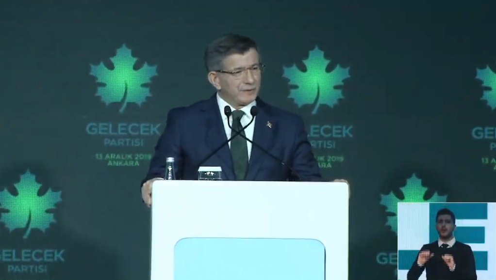 Ahmet Davutoğlu Partisini İlan Etti