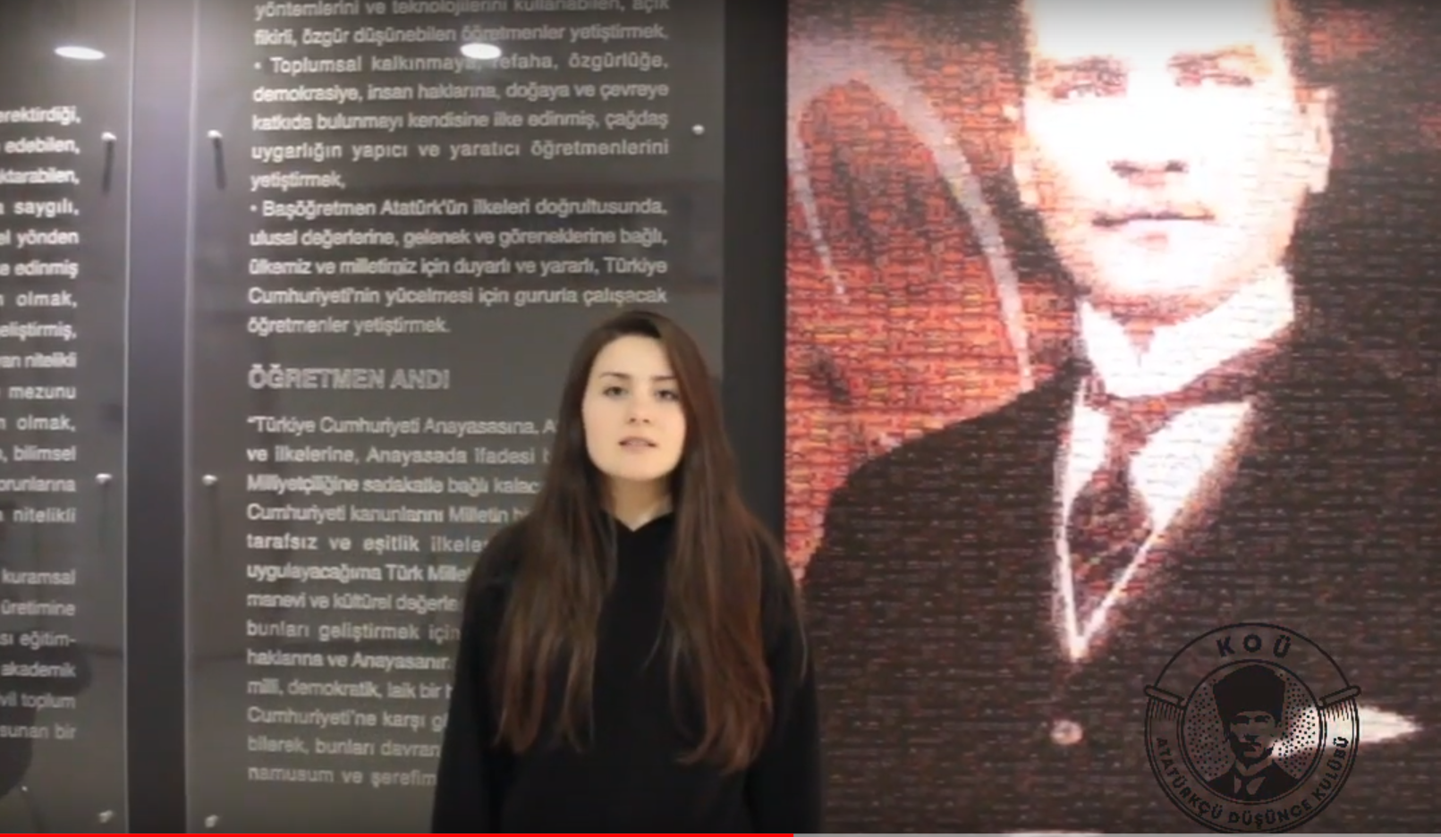 Gençler Ata'sını Unutmadı
