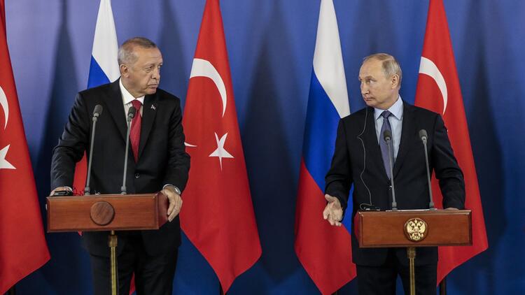 Erdoğan ve Putin arasında İdlib görüşmesi