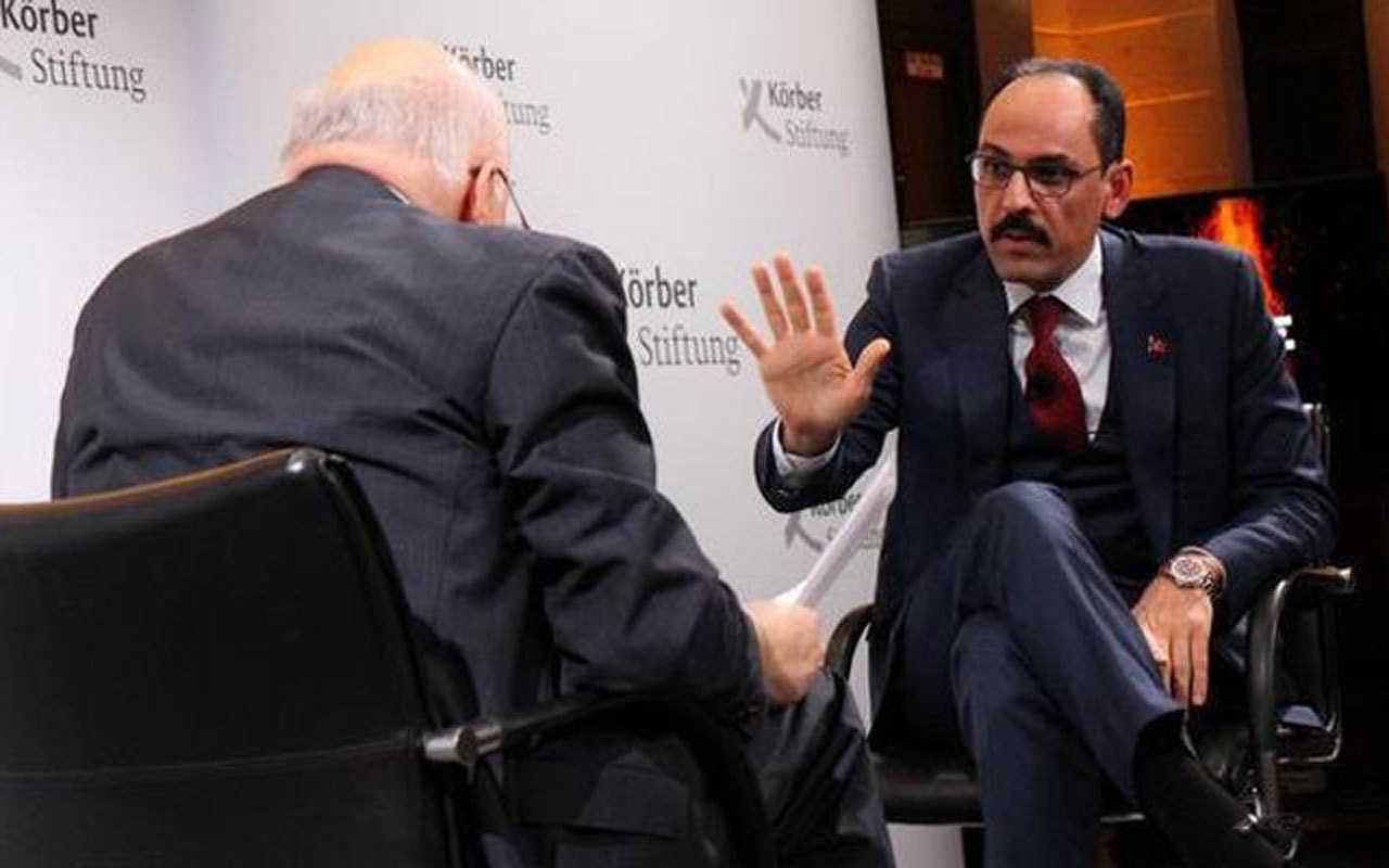 İngiliz Gazeteci İbrahim Kalın'ı Terletti
