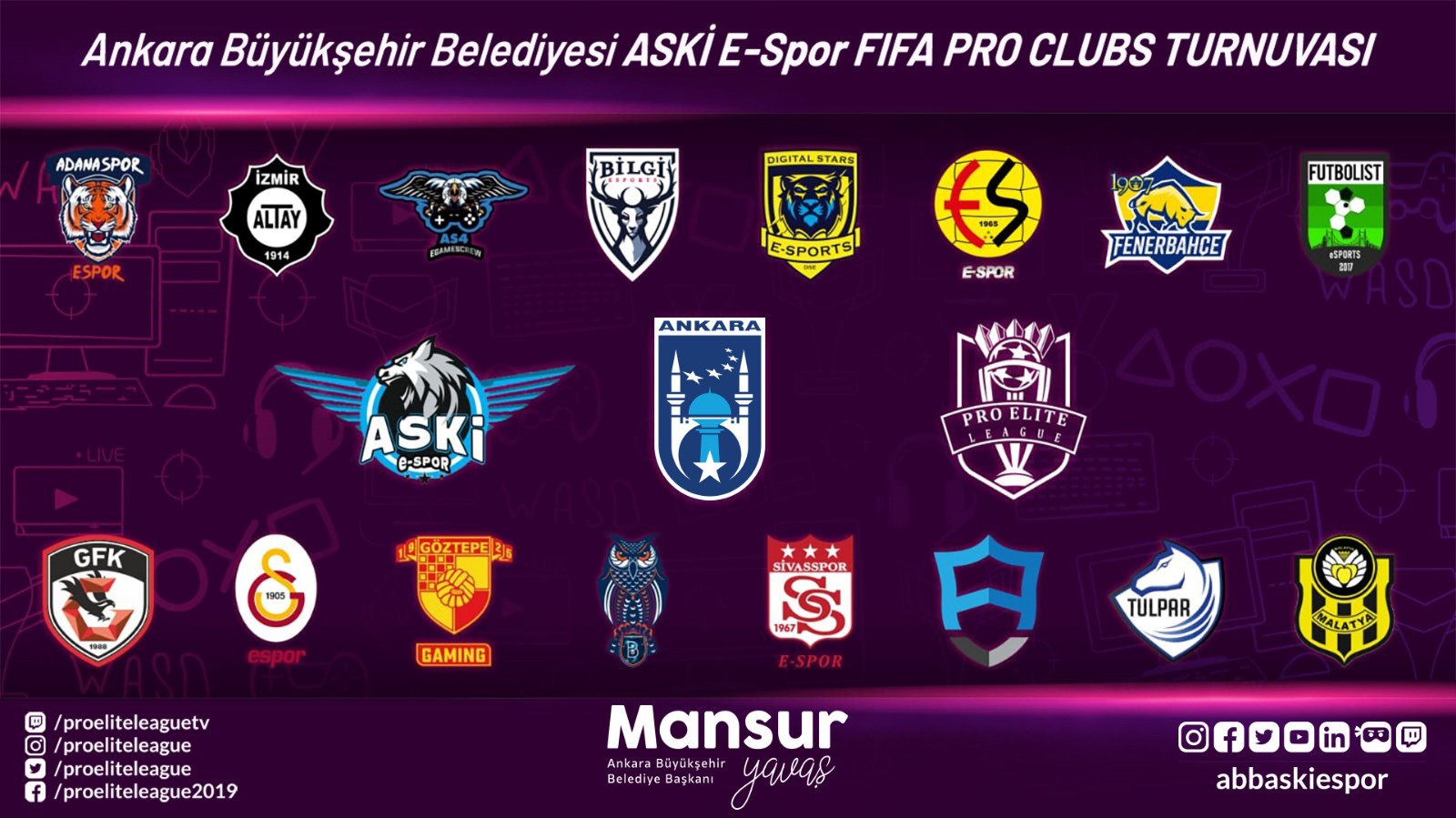 Ankara Büyükşehir Belediyesinden E-Spor Tutkunlarını Sevindirecek Adım