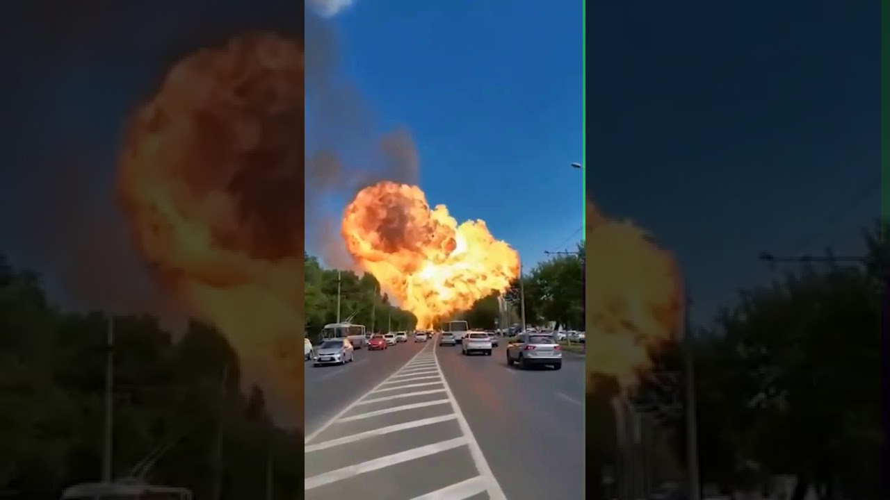 Rusya'da Gaz Tankı Patladı: 1'i Ağır 7 Yaralı