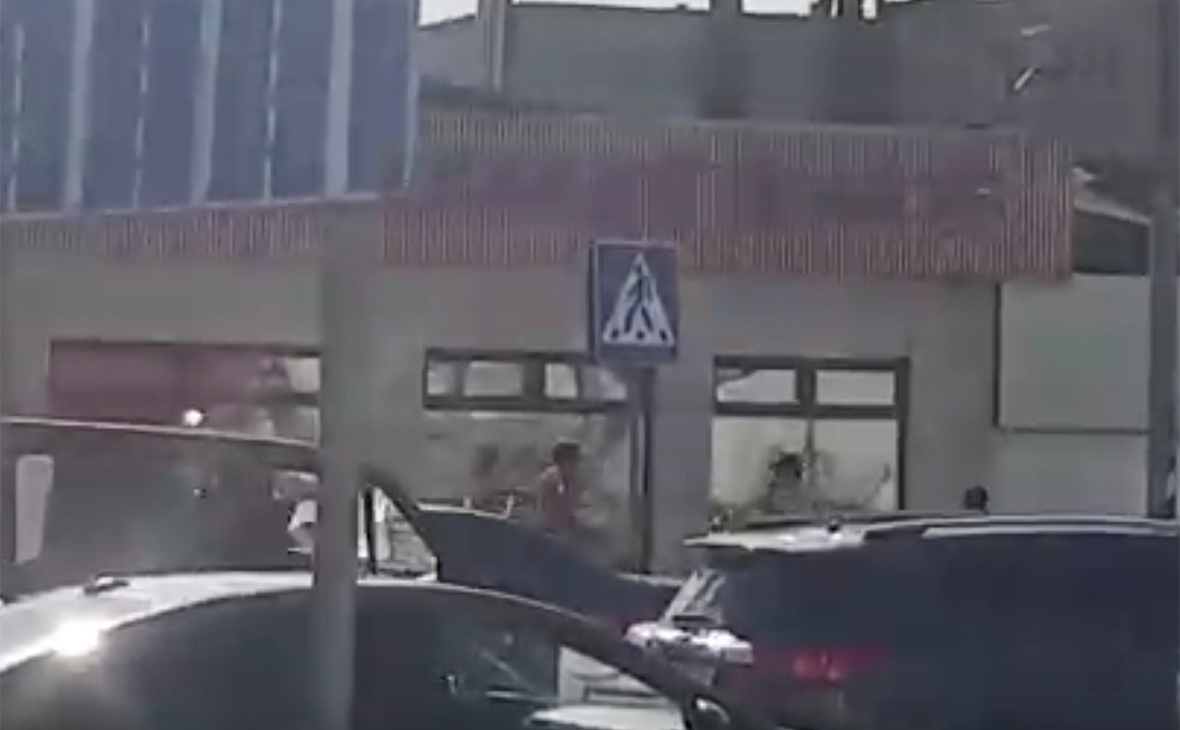 Moskova'da Azerbaycan Türkleri ile Ermeniler Arasında Kavga
