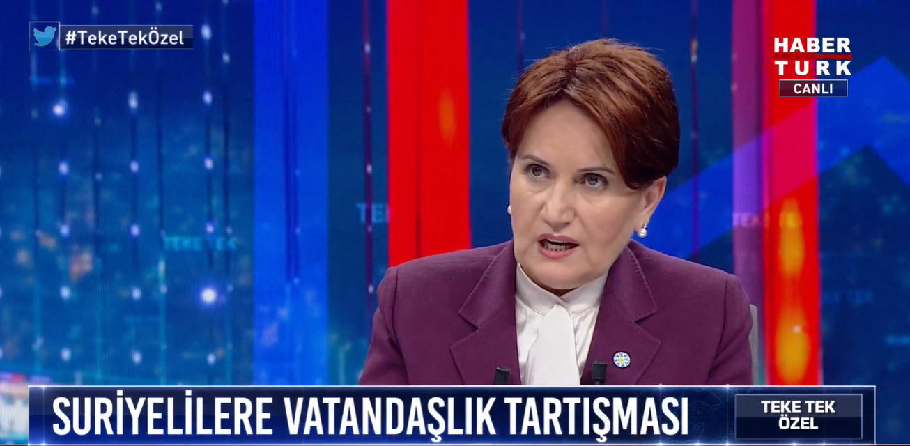 Akşener'den Canlı Yayında Önemli Açıklamalar