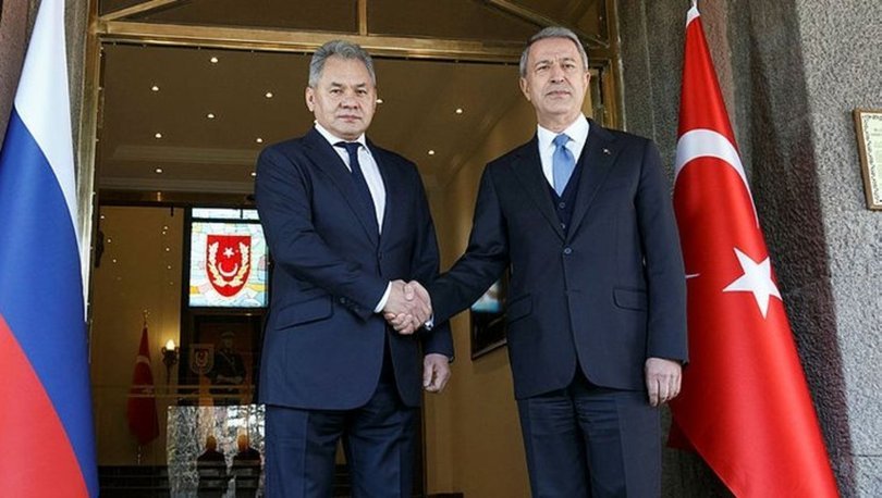 Hulusi Akar Rus Mevkidaşı ile İdlib'i görüştü