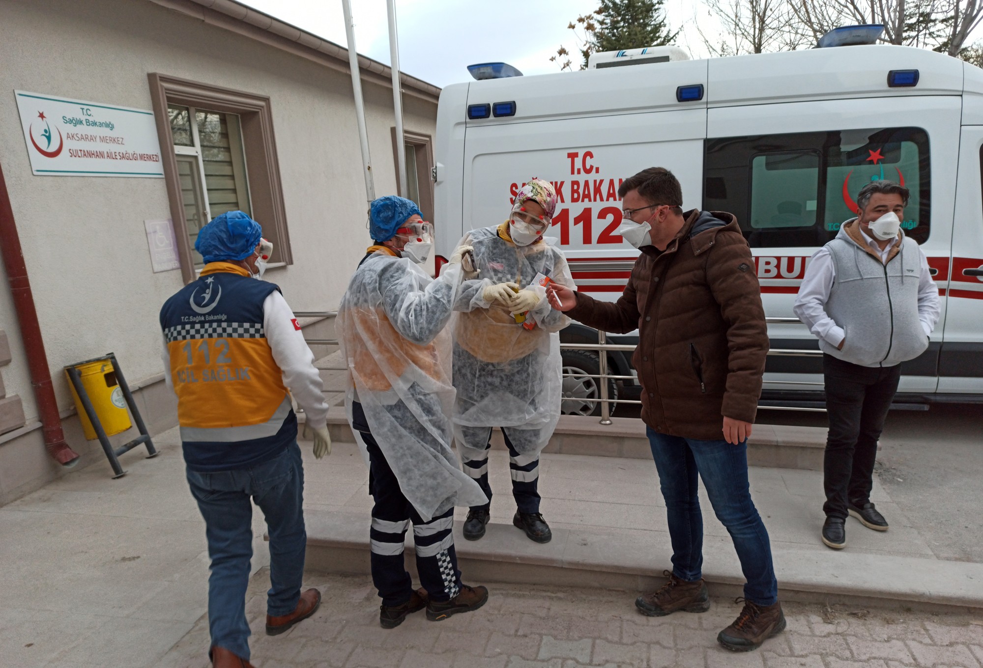 Aksaray'da 9'u Çinli 12 Kişi Koronavirüs Şüphesiyle Gözetim Altında