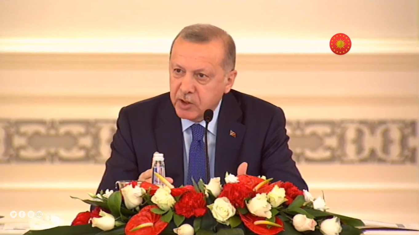 Erdoğan Günler Sonra Kameralar Karşısında