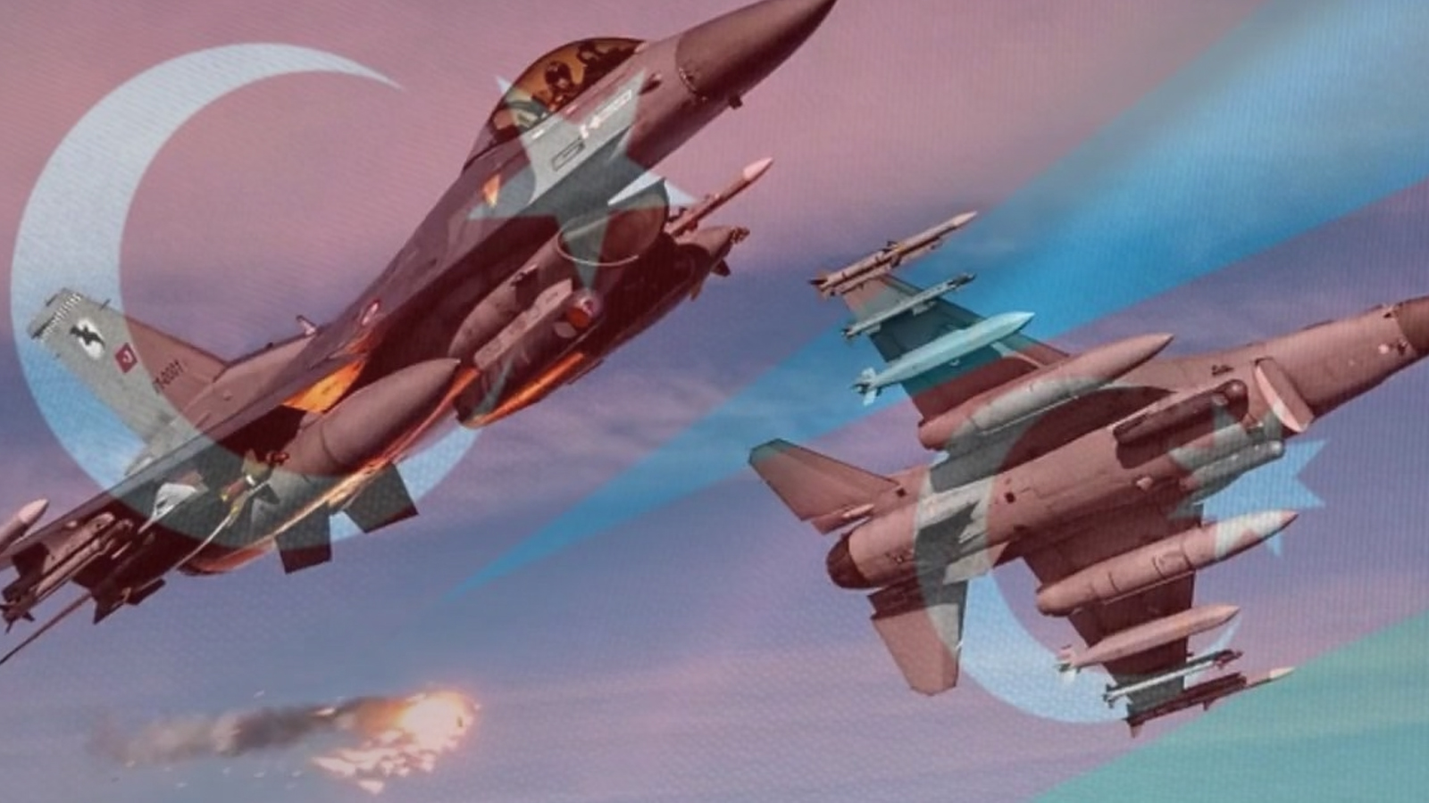 Türk F-16'ları Ermenistan Sınırında Gözdağı Verdi