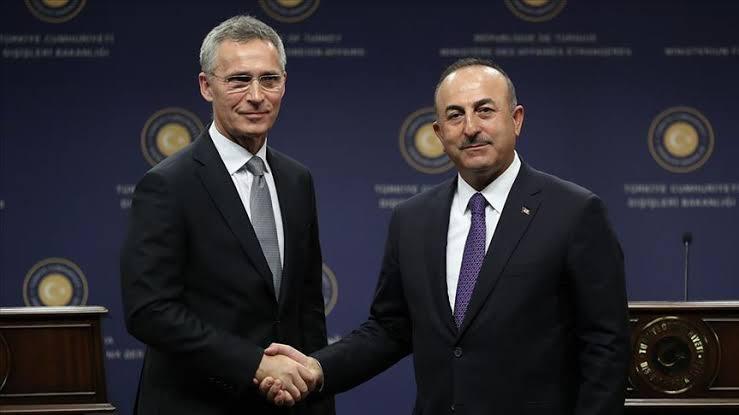 Çavuşoğlu, NATO Genel Sekreteriyle Bir Araya Geldi
