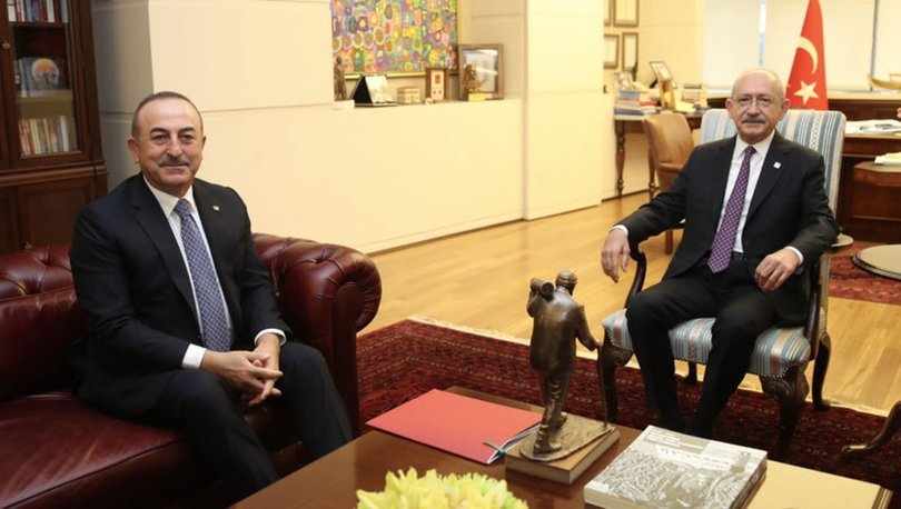 Çavuşoğlu İYİ Parti ve CHP'de Libya Tezkeresi Ziyaretinde