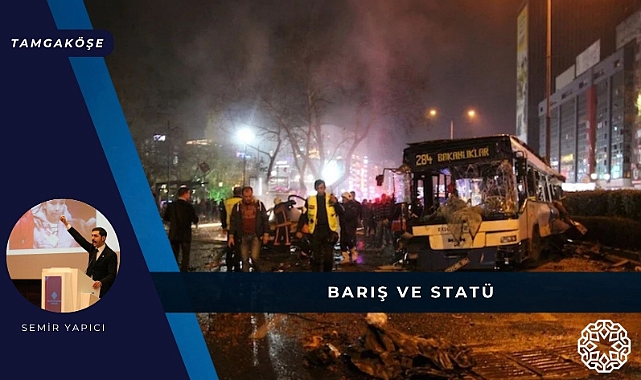 Semir Yapıcı Yazdı | Barış ve Statü 

“Velhasıl bizim için bebek katili Öcalan’ın statüsündeki tek eksiklik geberip gitmemiş olmasıdır.”